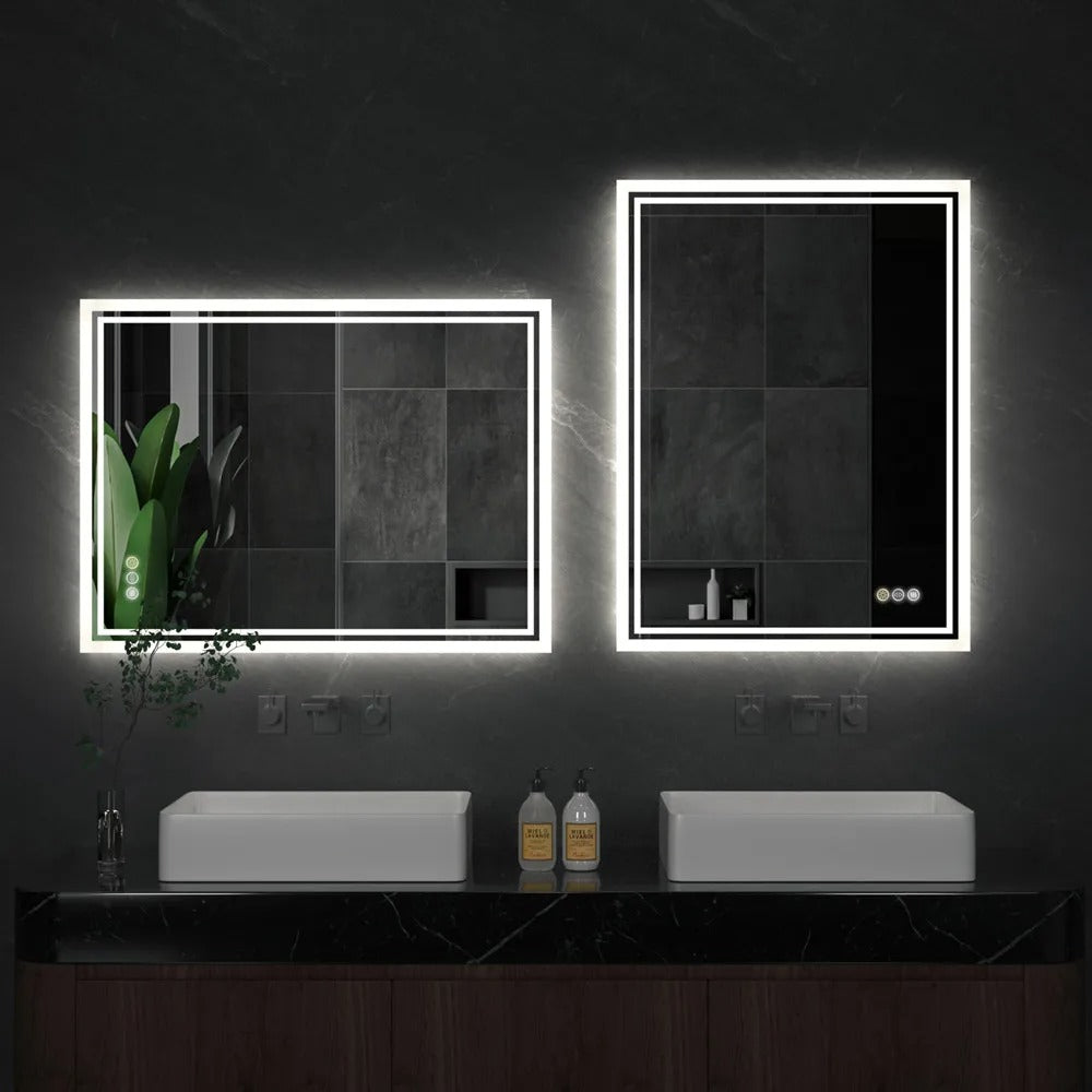 RivHouse Lumen — Smart Spiegel Rechthoekig