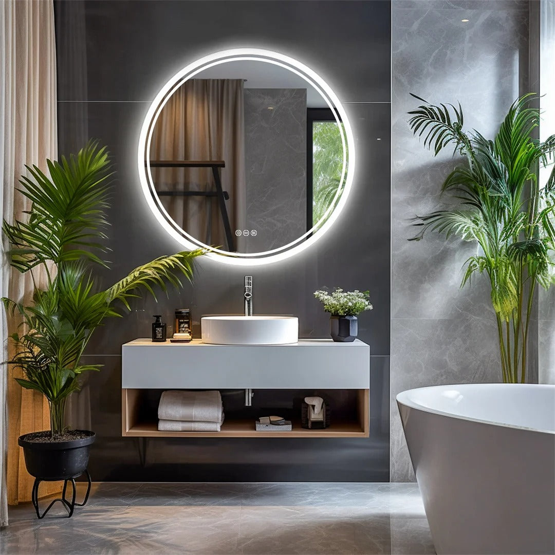 RivHouse Halo — Smart Spiegel Rond