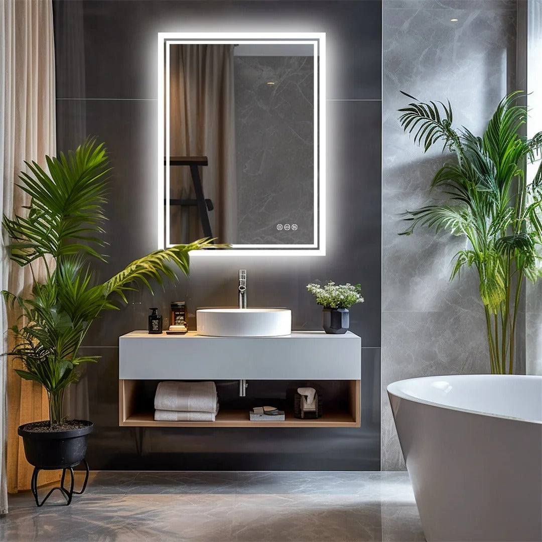RivHouse Lumen — Smart Spiegel Rechthoekig