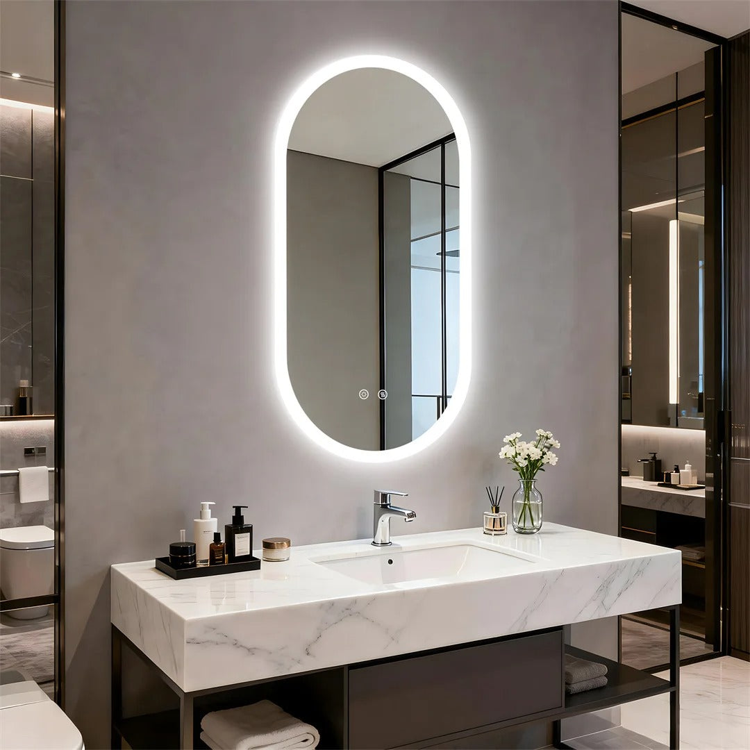 RivHouse Elan — Smart Spiegel Ovaal