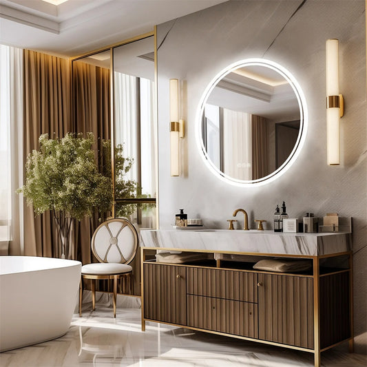 RivHouse Halo — Smart Spiegel Rond