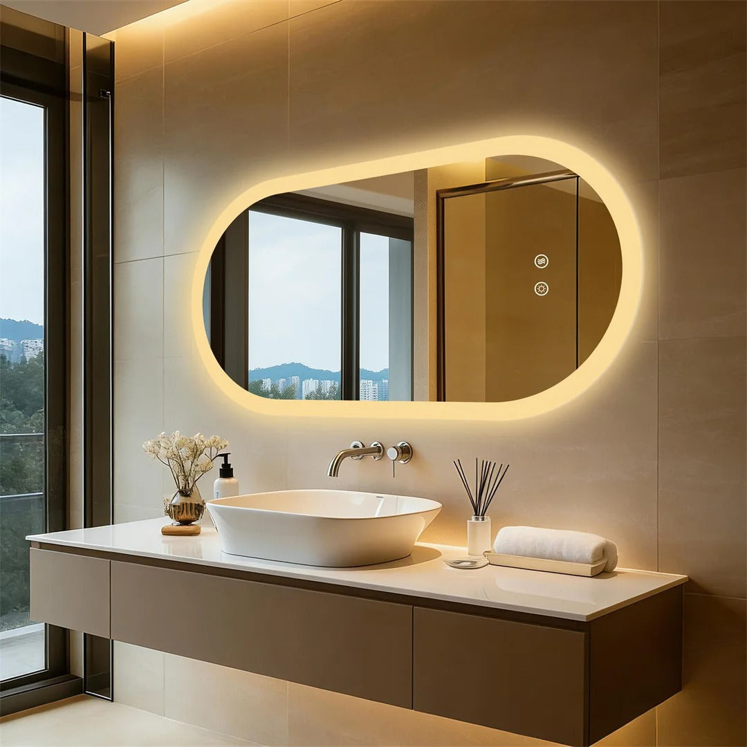 RivHouse Elan — Smart Spiegel Ovaal